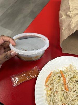Brown sauce M2 Chicken Mei Fun