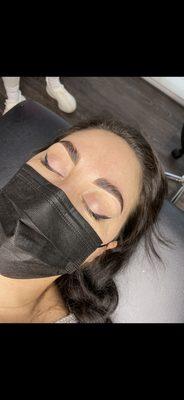 Eyebrow lamination & Tint