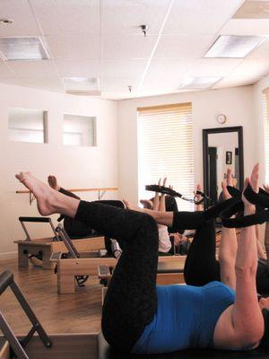 Pilates Group Reformer Class at Coastline Pilates