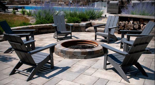Firepits and patio installation