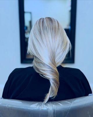 More high blonde balayage highlights