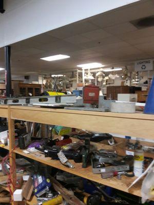 This is some of their indoor tools.