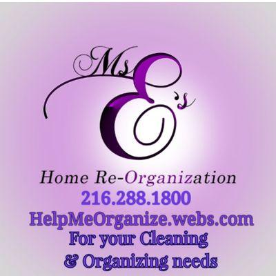 Ms E's Home Re-Organization
