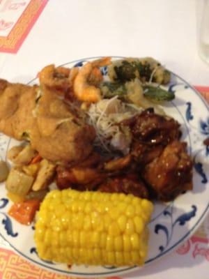 Chex Mex!  Chinese with jalapenos and rellenos!