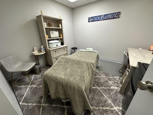 Massage Therapy room