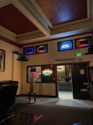 View of entrance from inside.