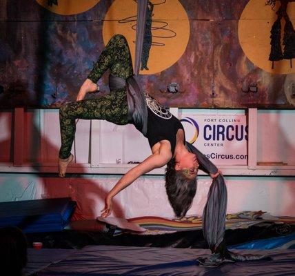 Owner and program director has a BFA, MS, K-12 Dance and PE, YTT 200 and loves to dance!