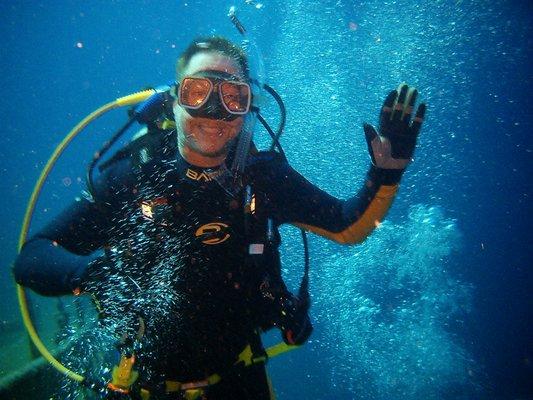 I'm looking forward to diving with you!