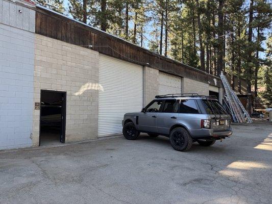 My truck in for service @ Rugged Rovers