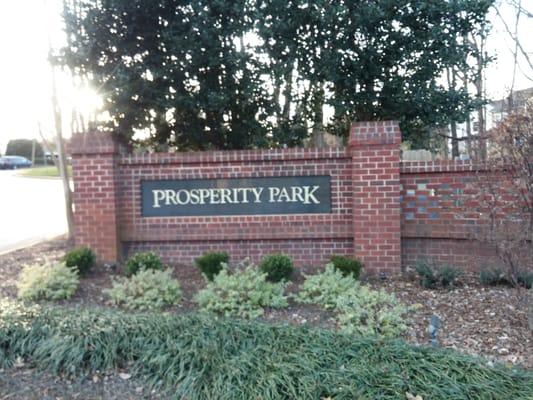 Prosperity Park Highland Creek
