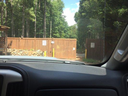 Brand new gate like the one at Serendipity in Cleveland Ga. It does look nice!