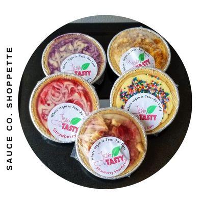 Mini Cheesecakes; assorted. 6.75