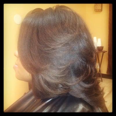 Sometime all your hair needs is a nice shape!!