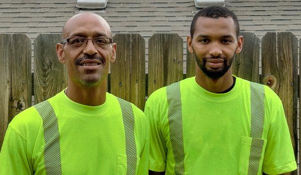 Father and son team.