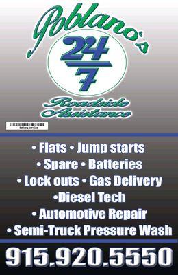 Poblanos Roadside Assistance