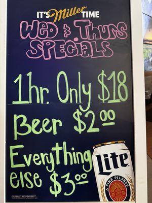 They also have pool tables!