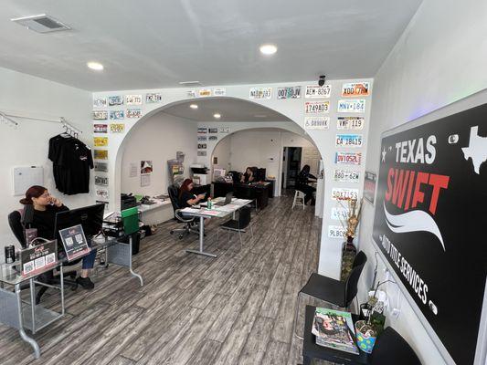 "Swiftly Processing all your titles in all of Harris county and surrounding areas.