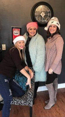 A few of us girls on Christmas.