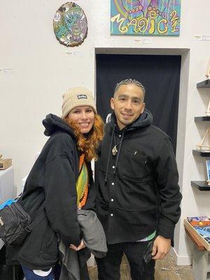 Wonderful owners and hosts 12.22.21!