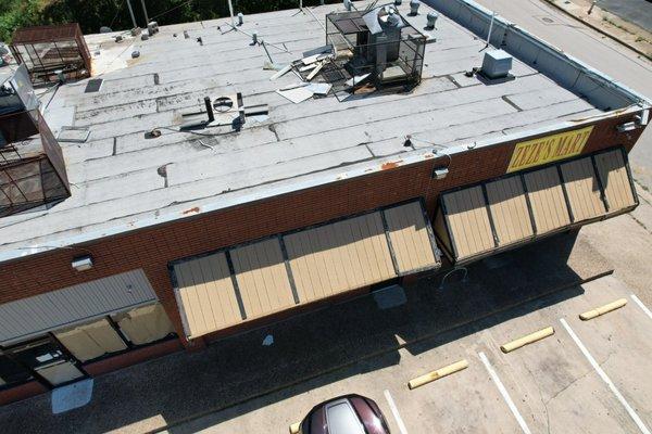 Before Photo of a local pancake house