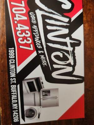 Clinton Used Appliances & More