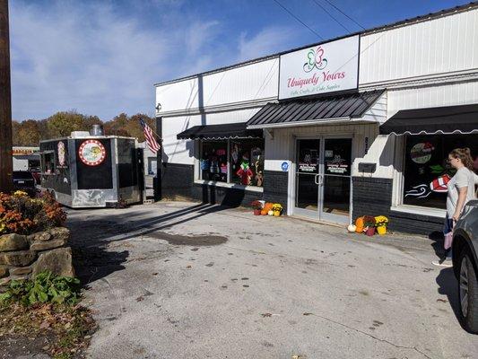 Uniquely Yours gift boutique AND The Taco Spot!! A Win-Win!!