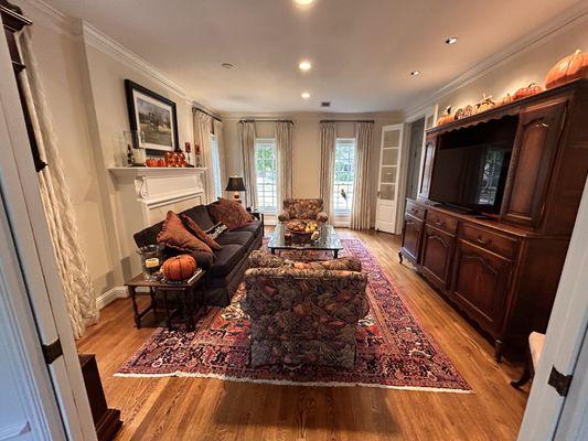 A home after our move managers got homeowner moved and unpacked