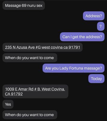 They are offering s*x!!! This is disgusting