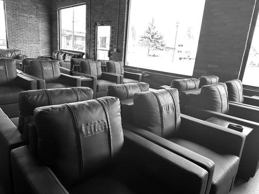 Comfortable conversation oriented seating.