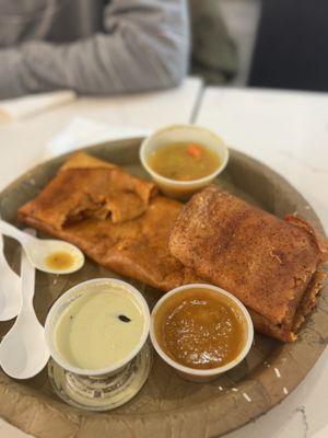 Millet Cheese Dosa