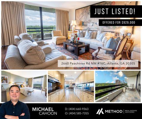 Check out my latest listing in the heart of Buckhead!
