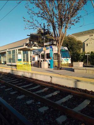 Winchester station platform