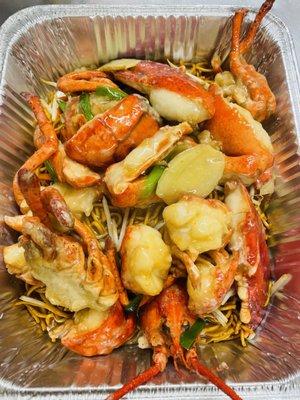 Ginger and Scallion Lobster w/Lo Mein
