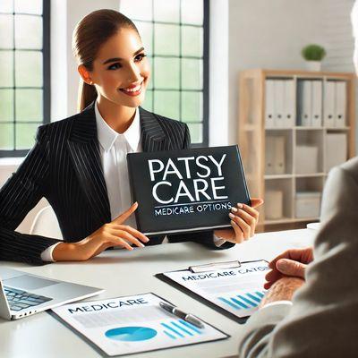 Looking for Medicare options? Patsy Care is here to guide you every step of the way! Call us: (949) 490-8150 Visit: patsycare.com