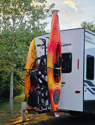 RV Kayak Racks