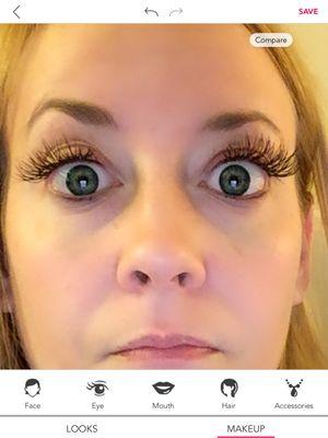 Please see my review which has a link to the youtube videos that show how the lashes are not separate, and are just one big panel.