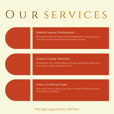 Fire Sign Supremacy Kitchen