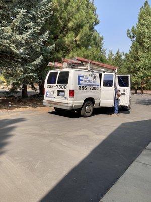 Prompt! Howard was amazing and hyper competent.