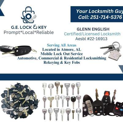 GE Lock and Key
