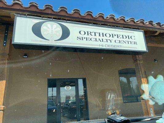 Orthopedic Specialty Clinic