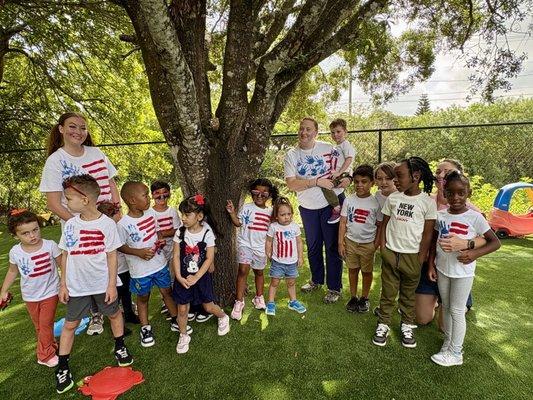 Wishing all our families a beautiful, joyous, and safe Fourth of July!