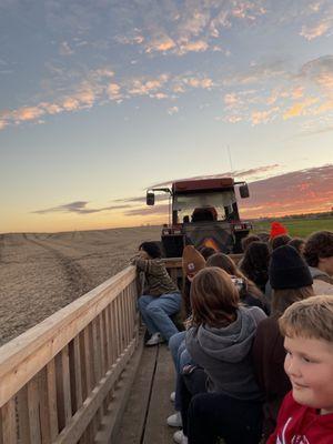 Tractor ride