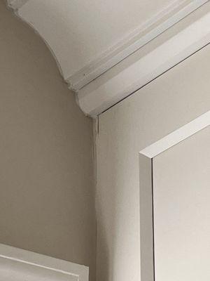 Cornice does not match cabinets