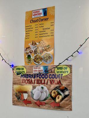 Madras Groceries Food Court