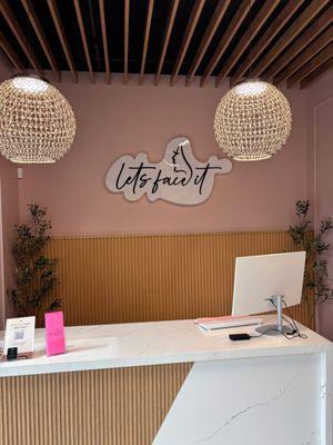 Image of entryway of Let's Face It