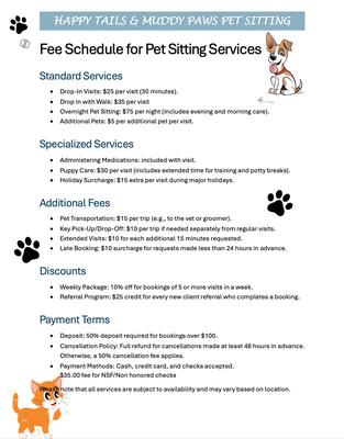 Happy Tails & Muddy Paws