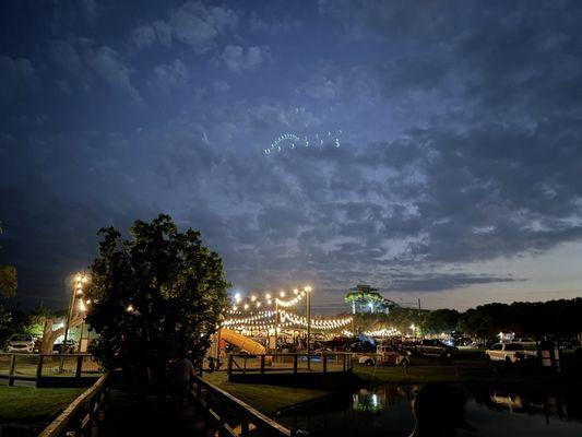 Beautiful evening at Splashway!