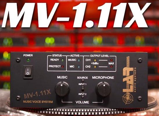 The LAR Audio MV-1.11 series brings world-class ease of use and dependability to smaller facilities.