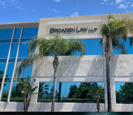 View of the office going east on Fenton St.