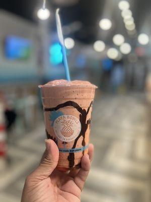 Best smoothies my fav what they call 5 college smoothie acai energy added pineapple & green apple for a little extra add vanilla protein